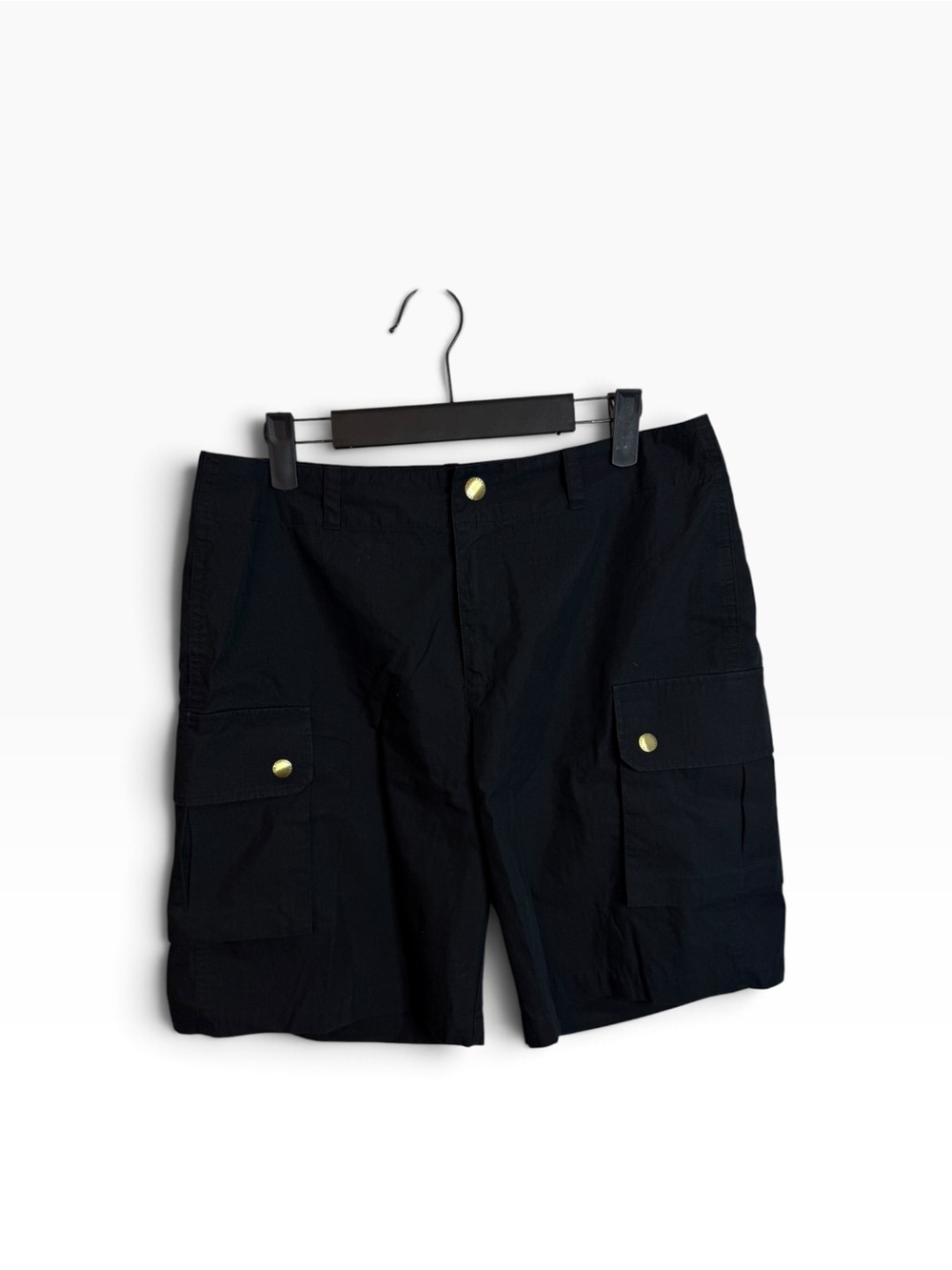 Lauren Ralph Lauren Black Nylon Cargo Shorts